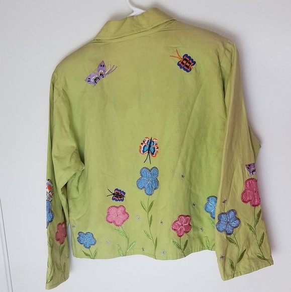❇️Vintage Pushpa embroidered jacket❇️ - Picture 2 of 5